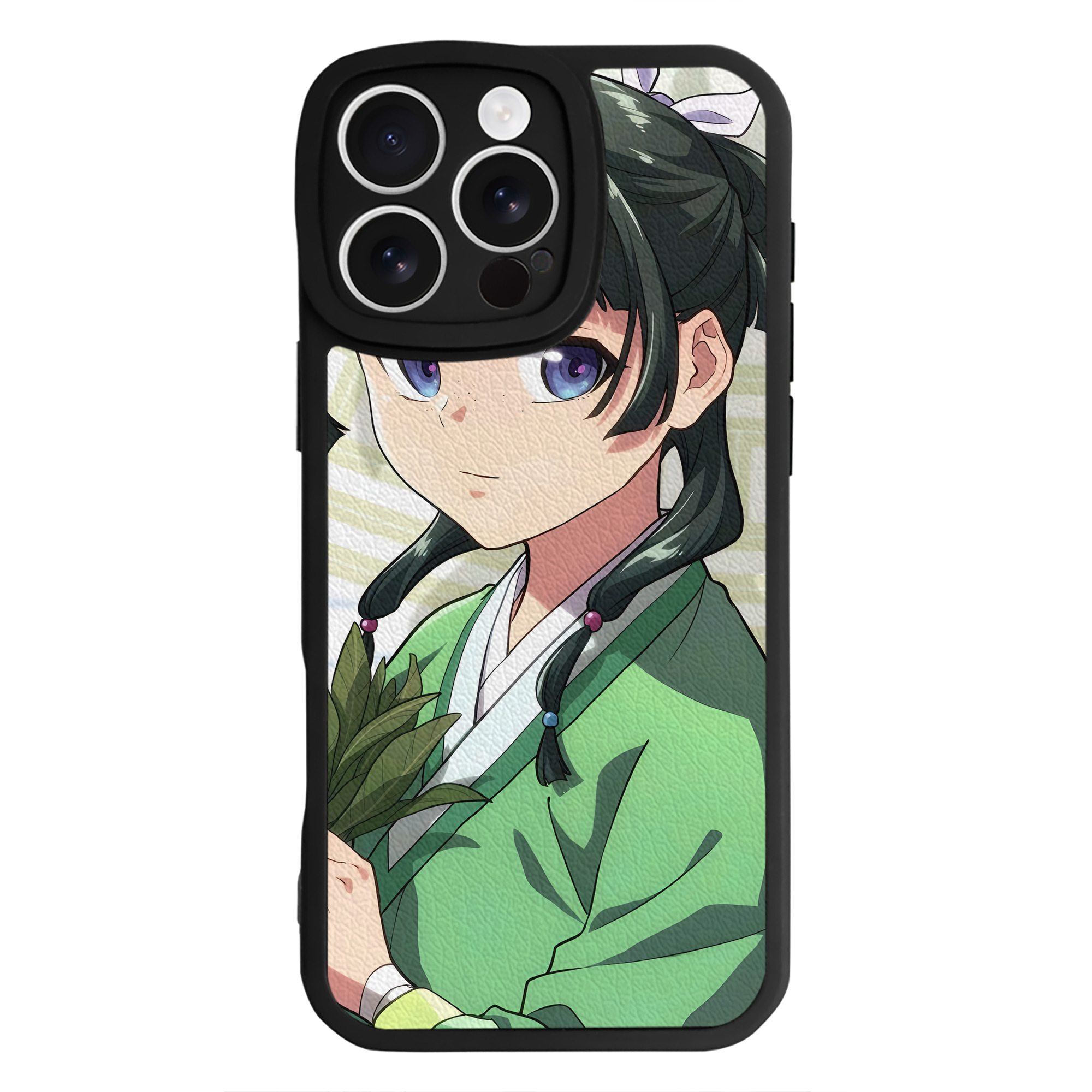 薬屋のひとりごと The Apothecary Diaries 【iPhone 16シリーズ対応】シリコンスマホケース（レザー調） 材質：シリコン